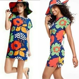 Marimekko Floral Shift Dress (100% Rayon)
